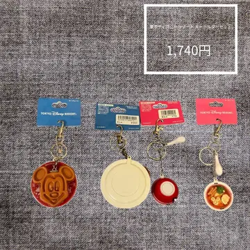 디즈니 파크 후드 키체인