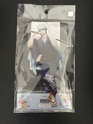 은혼 사카타 긴토키 봄의 금 채색 아크릴 스탠드