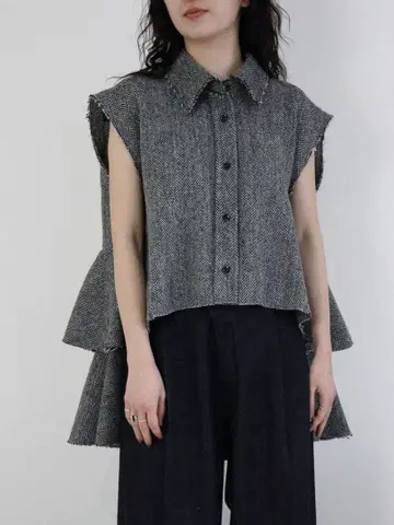 OWIL 해리스 트위드 베스트