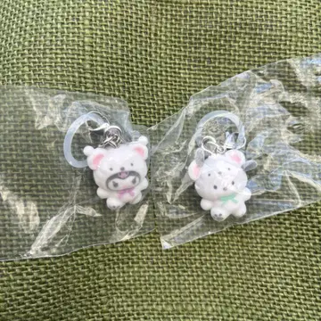 산리오 메지루시 액세서리 쿠로미 포차코 가챠가챠