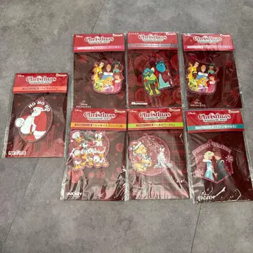 디즈니 크리스마스 오너먼트 2025 아크릴 오너먼트 7개 세트