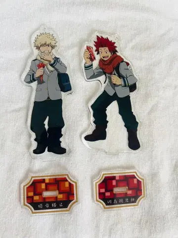 바쿠고 카츠키 키리시마 에이지로 아크릴 스탠드 2개 세트