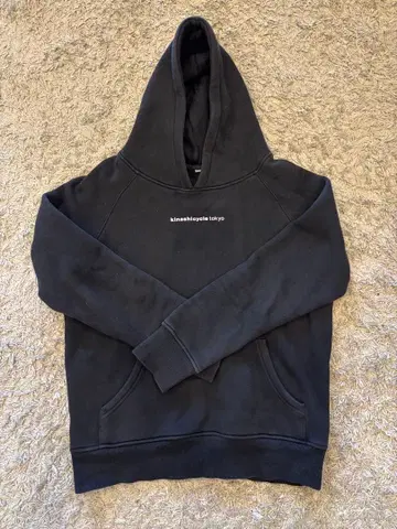 기나시 사이클 키나시 사이클 두꺼운 로고 후드티