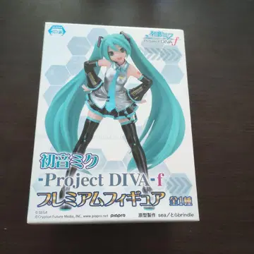 미개봉 하츠네 미쿠 Project DIVA-f 프리미엄 피규어
