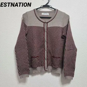 ESTNATION 에스트네이션 니트 가디건