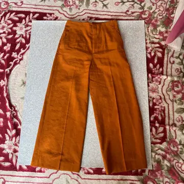 GREENLABELRELAXING 오렌지 와이드 팬츠 (새상품)