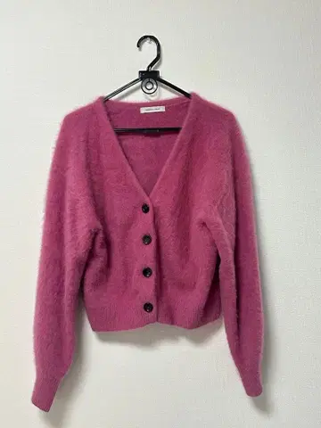 CAPRICIEUX LE'MAGE 핑크 V넥 가디건