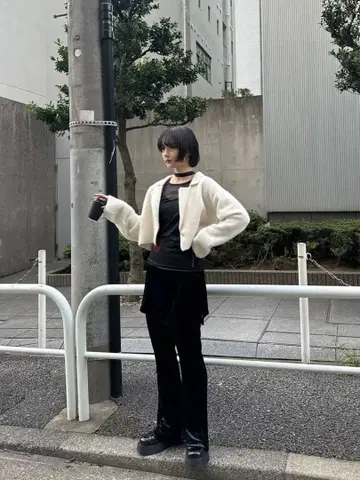 Ameri CRASH VELOUR WRAP SKIRT WITH PANTS