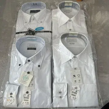 와이셔츠 M-82 화이트 셔츠 4장 세트