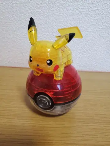 포켓몬 피카츄 크리스탈 3D 입체 퍼즐 몬스터볼