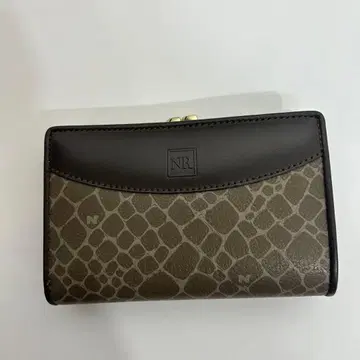 레어!! [ 미사용품 ] 니나리치 가마구치 접이식 지갑 빈티지