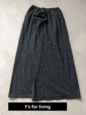 Y's for living 롱 스커트 슬릿