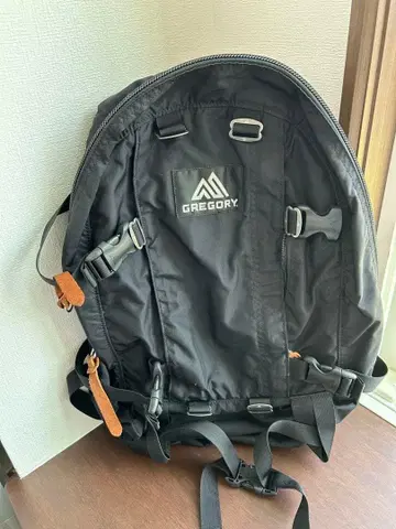 GREGORY 블랙 백팩