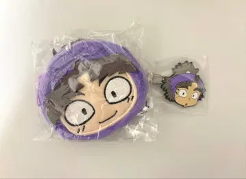 닌타마 란타로 미니 파우치 키링 헤어 클립 타케야 하치자에몬