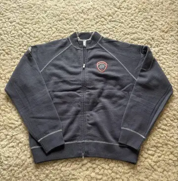 조이 캐시미어 드라이버즈 니트 그레이 사이즈 2XL