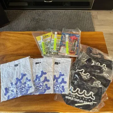 2025 WORLD COSPLAY SUMMIT 티셔츠와 토트백 세트