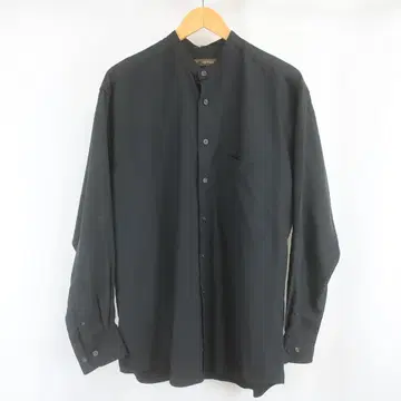 JOHN HANLY 와이드 실루엣 밴드 카라 셔츠 M 구제 의류 남성용