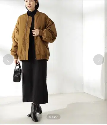 FOUND GOOD MA-1 자켓 S 사이즈 브라운