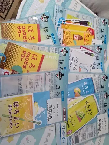 호로요이 제일복권 스티커 아크릴 참 묶음 판매