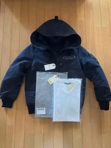 AVIREX MFG. 카모플라쥬 다운 자켓