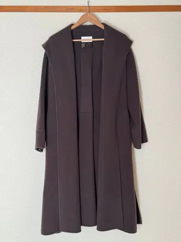 FRAY I.D 후드 부착 롱 코트