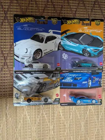 핫휠 프리미엄 4대 세트 Nissan 300ZX 등