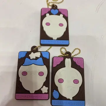 치이카와 캐릭터 파키 러버 마스코트 토끼 하치와레 치이카와 러버 마스코트