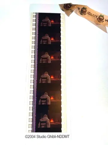 하울의 움직이는 성 미타카노모리 지브리 미술관 필름 마커