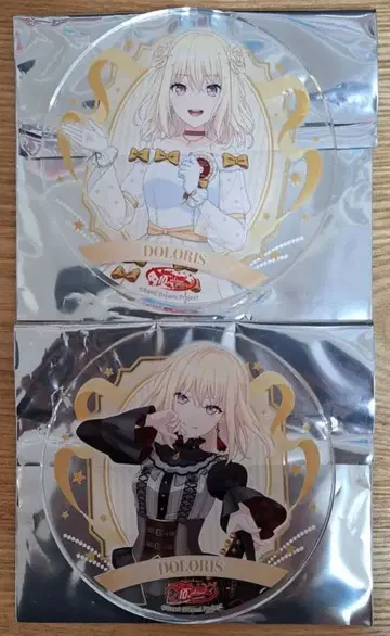 뱅드림 Ave Mujica 아크릴 코스터 그라테 도리스 삼각형 하츠카