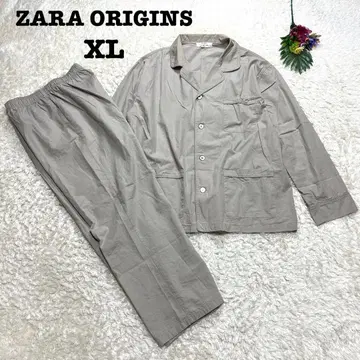 ZARA 남성용 셋업 오버 사이즈 셔츠 팬츠 빅 사이즈 XL