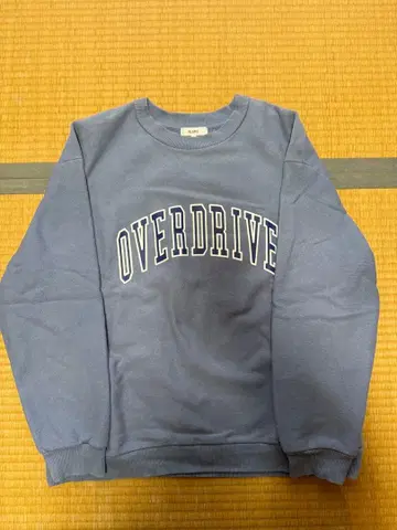 BEAMS OVERDRIVE 맨투맨 M 사이즈 파랑