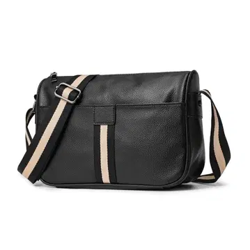 소가죽 천연 가죽 남성용 극상 가죽 숄더백