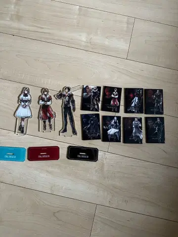 파이널 판타지 XVI 아크릴 스탠드 3개 세트 마그넷 포함