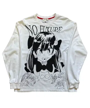 JUN INAGAWA x MOUSSY PROJECT U 롱 슬리브 T셔츠