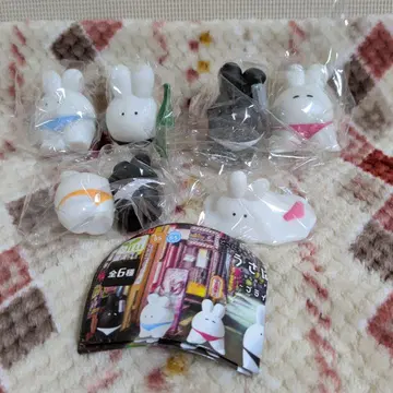 [미사용 새상품] 우사판츠 프라이빗 전 6종 세트 피규어