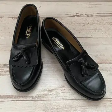 [새상품급] [하자품] HARUTA 하루타 태슬 로퍼 23cm 인조 가죽