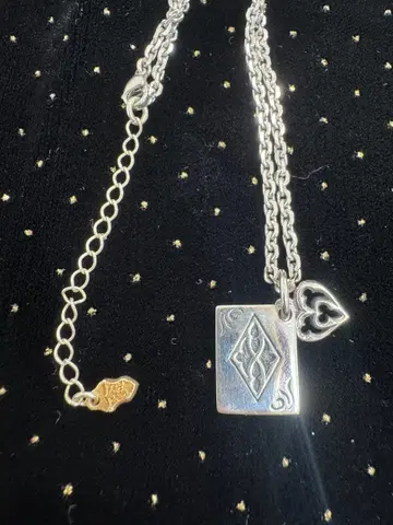 실버 925 목걸이 조각 펜던트