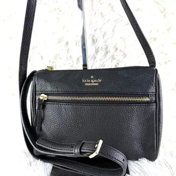 새상품급 케이트 스페이드 숄더백 골드 로고 천연 가죽