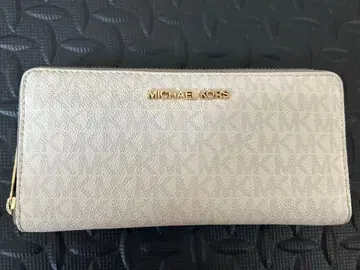 MICHAEL KORS 베이지 장지갑