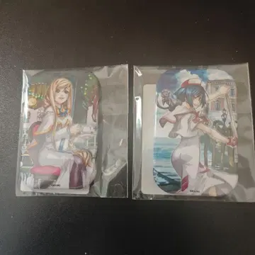 ARIA DMM 스크래치 아리시아 캔뱃지 2개 세트