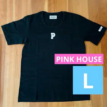 [레어] 올드 핑크하우스 PINK HOUSE T셔츠 L 블랙 레어