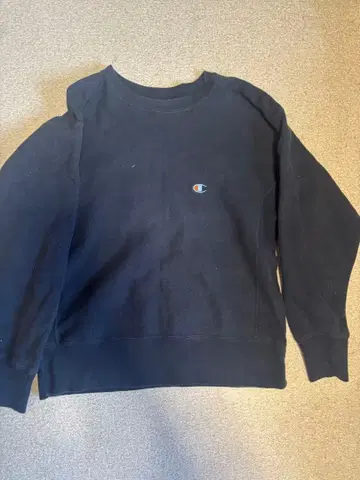 Champion 블랙 스웨트 셔츠