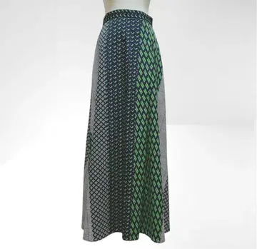 [새상품급] 유나이티드 애로우즈 멀티 프린트 올 패턴 플레어 맥시 길이