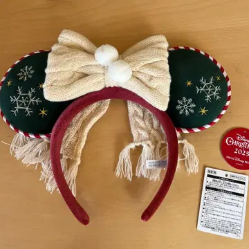 디즈니 2025 크리스마스 귀 머리띠