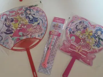 너와 아이돌 프리큐어 부채 세트