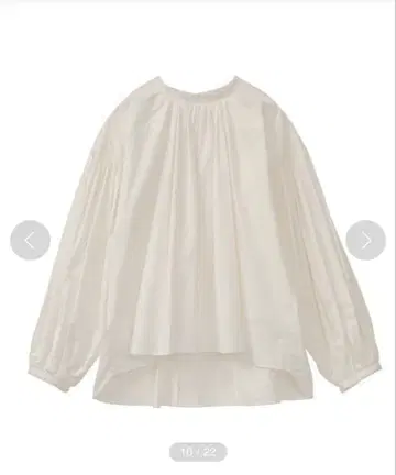 [ CLANE ] 볼륨 퍼프 스모크 상의