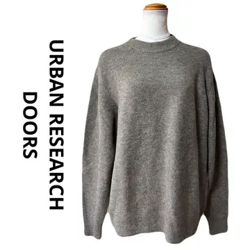 새상품급 어반 리서치 도어즈 니트 스웨터 브라운 38 M