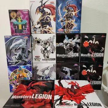 유희왕 듀얼몬스터즈 피규어 애니메이션 카드 게임 라이트 모음