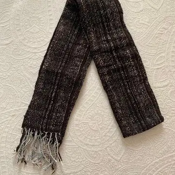 수제 스트라이프 무늬 스톨