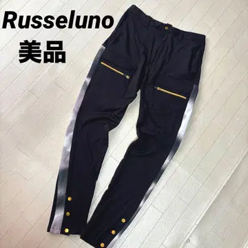 Russeluno 라셀노 골프웨어 웨어 팬츠 스트레치 블랙